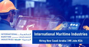 International Maritime Industries Vacancies